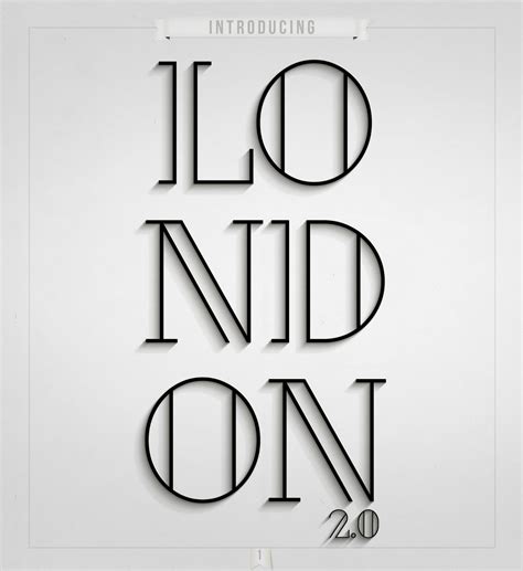 Typographie London, à télécharger - free fonts download