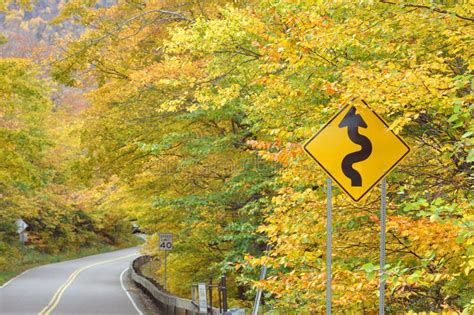 Vermont Fall Foliage, Smugglers Notch, Vermont Stock Photo - Image ...