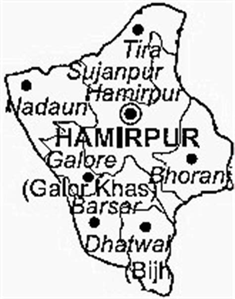 Hamirpur District | Hamirpur District Map