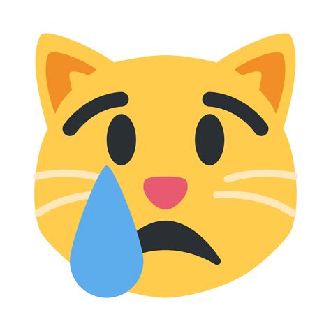 Sad Cat Face Emoji | Images and Photos finder