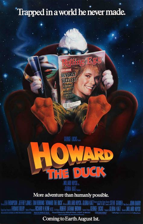 Howard the Duck (1986) | Worst movies, Howard the duck, Good movies