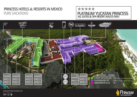 Platinum Yucatan Princess Map - Map San Luis Obispo