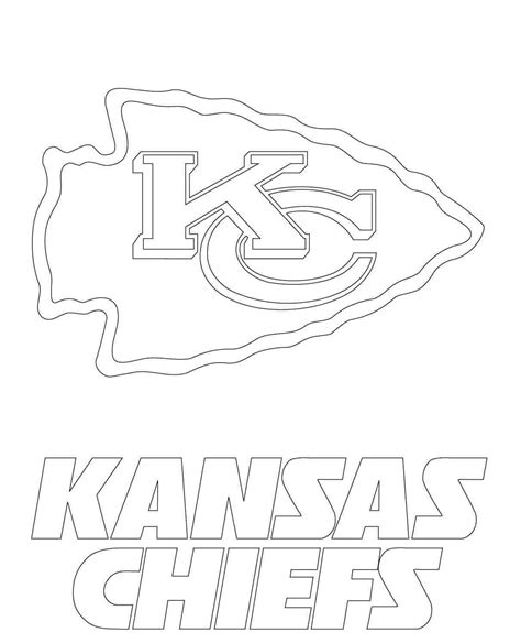 14 Free Kansas City Chiefs Coloring Pages Printable