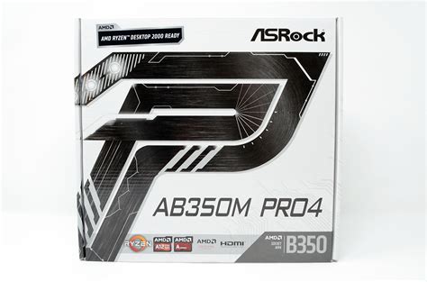 ASRock AB350M Pro4 Review - Packaging & Contents | TechPowerUp