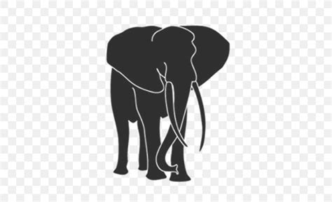 Indian Elephant African Elephant Elephantidae Silhouette Elephant ...