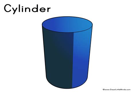 Printable 3d Shapes Cylinder