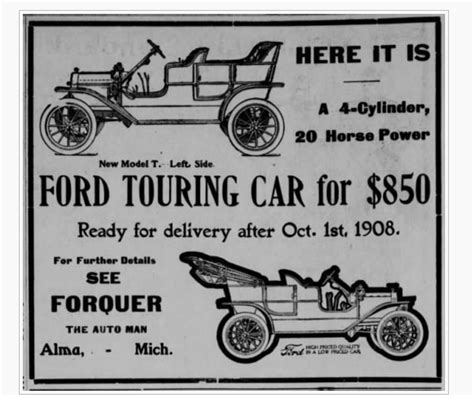 October 1, 1908: Ford Introduces the Model T - The official blog of ...