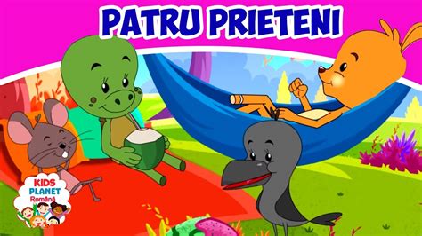 🐢PATRU PRIETENI🐭🦊| Povesti Pentru Copii In Romana | Desene animate - YouTube