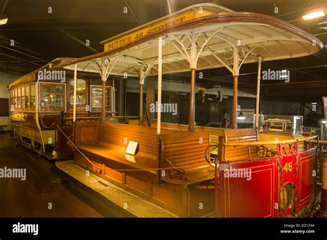 San Francisco cable car museum Stock Photo - Alamy