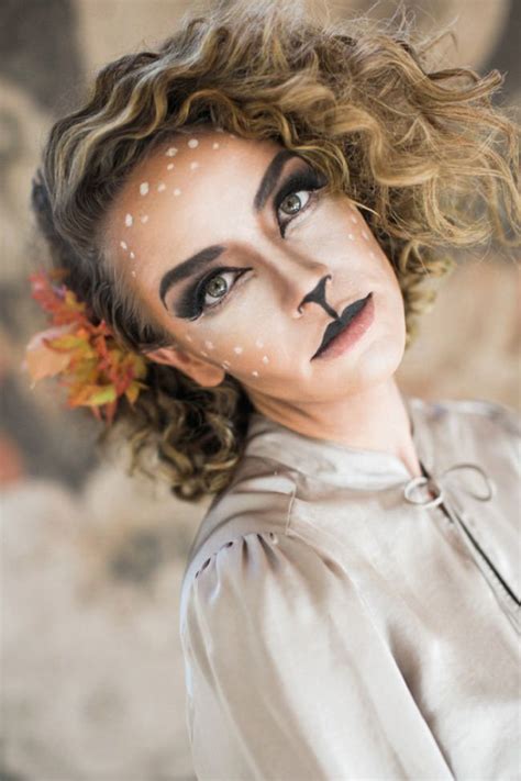 15 Easy Animal Halloween Makeup Tutorials | Cute halloween makeup ...