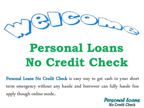 Get Supporting Solution For Your Emergency By Personal Loans No Credi…