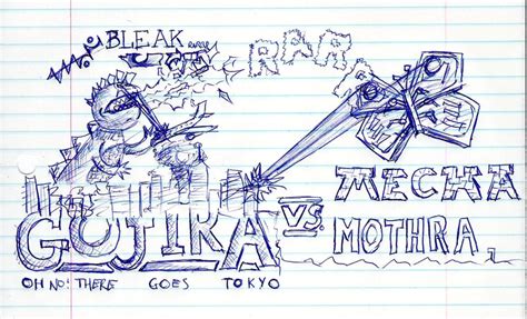 godzilla vs mecha mothra by sargeras on DeviantArt