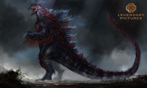 Godzilla La Leyenda: Godzilla 2014 Concept Art.