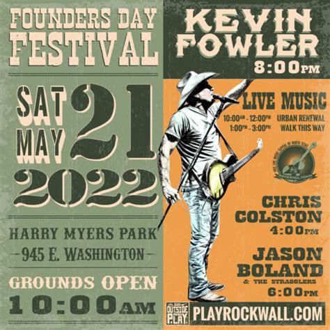 Rockwall Founders Day Festival | 2022 - Planet Rockwall | Rockwall, Texas Magazine