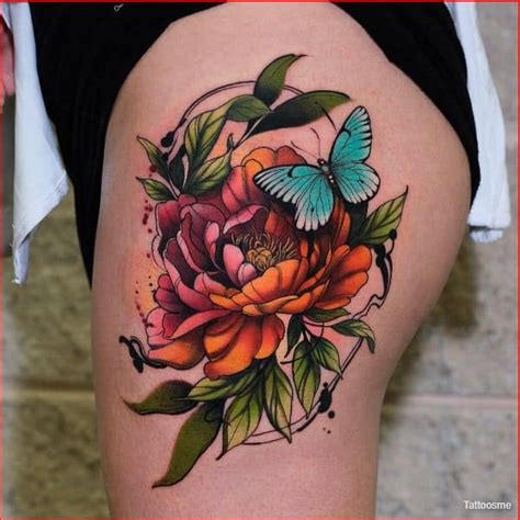 Thigh Tattoos - 51+ Very Impressive Thigh Tattoos Designs & Ideas