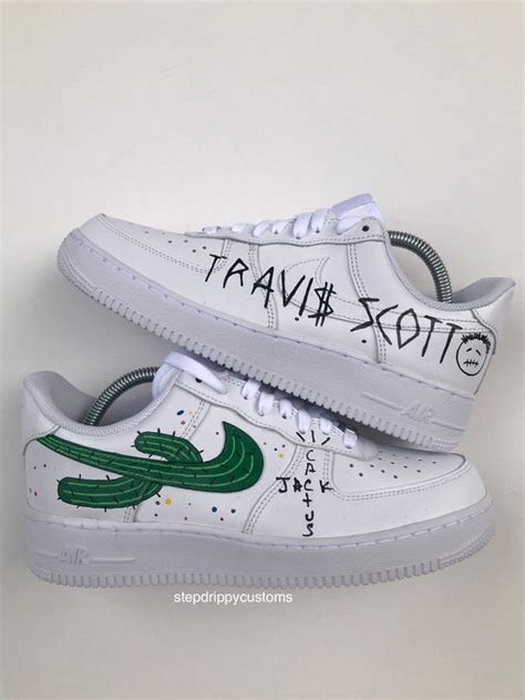 Nike Air Force 1 Travis Scott Custom - Etsy