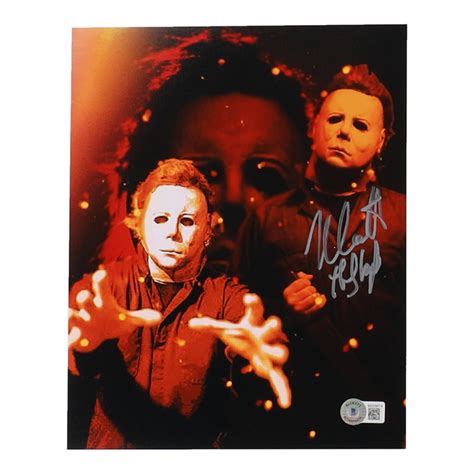 Nick Castle Signed "Halloween" 8x10 Photo Inscribed "The Shape" (Beckett) | Pristine Auction