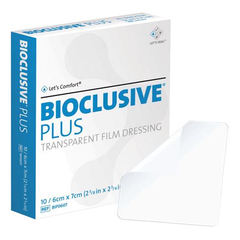 Buy Online JNJ-P0607 BIOCLUSIVE TRANSPARENT DRESSING FILM 6 X 7 CM Canada