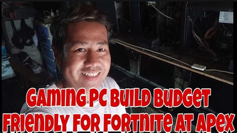 GAMING PC BUILD BUDGET FRIENDLY FOR FORTNITE & APEX + RYZEN 5 5600 RX ...
