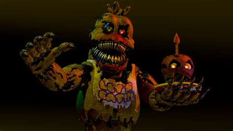 Nightmare Chica + CupCake | SFM Poster : r/fivenightsatfreddys