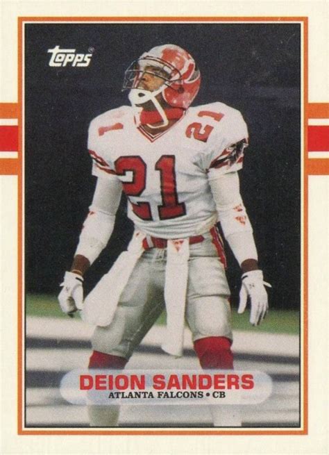 1989 Topps Traded Deion Sanders #30T Football - VCP Price Guide