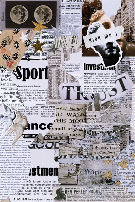 Newspaper Wallpaper Aesthetic : Freetoedit Periodicos Periódicos ...