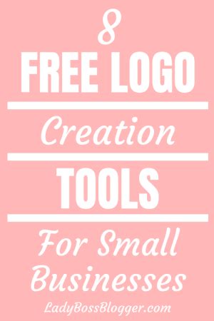 8 Free Logo Creation Tools For Small Businesses - Lady Boss Blogger