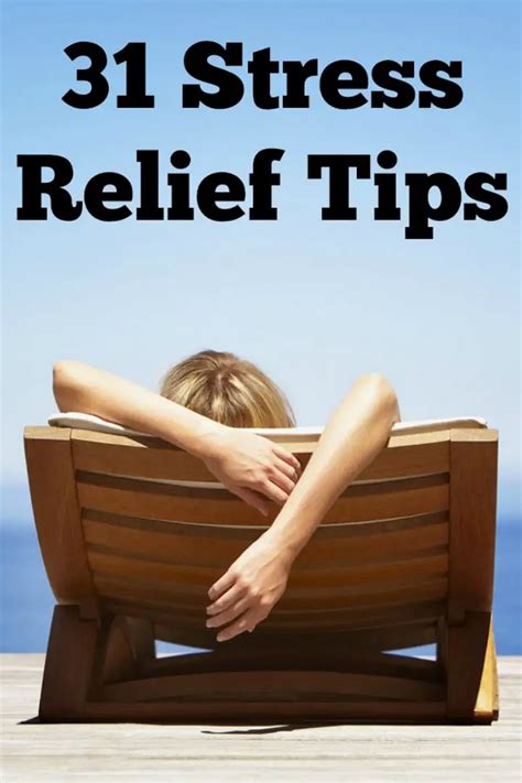 31 Stress Relief Tips and Tricks - HealthPositiveInfo