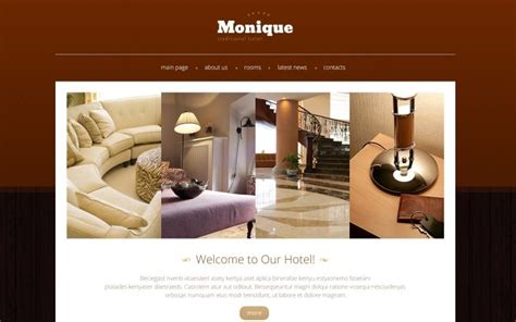 Hotels Free Website Responsive Template - TemplateMonster