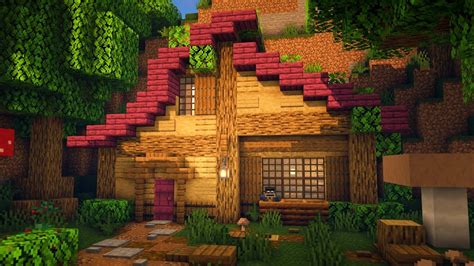 Fantasy Hillside Cottage Speed-build! | Minecraft houses, Minecraft ...