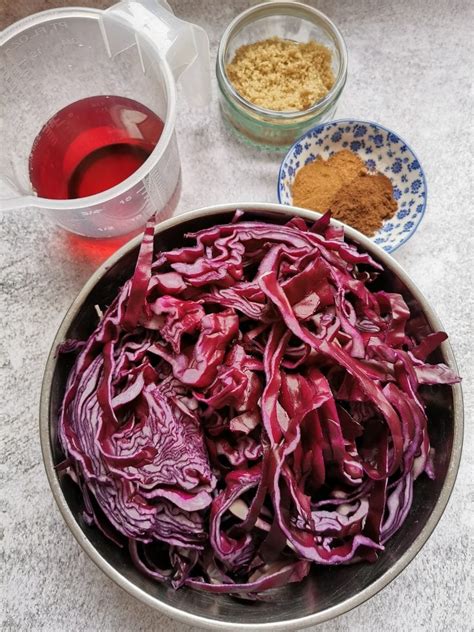 Christmas red cabbage - Something Sweet Something Savoury