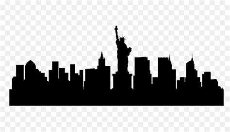 Free New York Skyline Silhouette Vector, Download Free New York Skyline ...