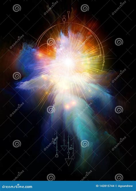 Angel Nebula stock illustration. Illustration of meaning - 142815744