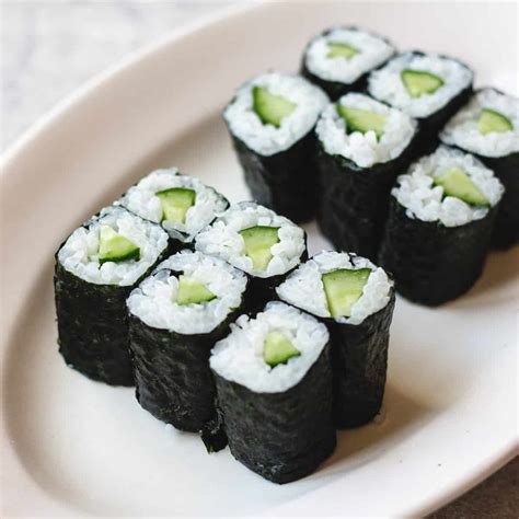 How To Make Hosomaki (Japanese Thin Sushi Roll) - Chef JA Cooks