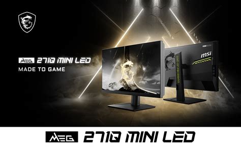 The world’s first 27” 300Hz Rapid IPS Mini LED Esports monitor.