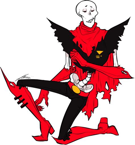 Underfell Papyrus - Undertale Picture - Underfell Baby Bones Baby Sans And Papyrus Clipart ...