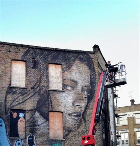 RONE New Street Art - East London, UK | StreetArtNews | StreetArtNews