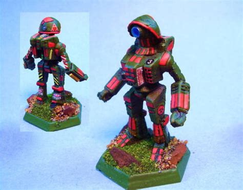 Battletech painted Cyclops battlemech RG | eBay