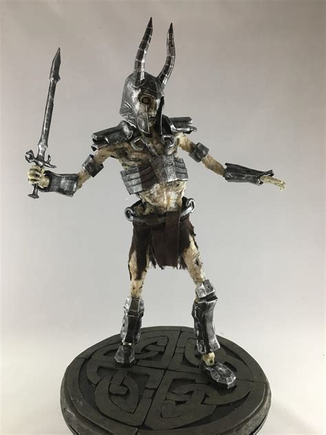 I made a Draugr Overlord! (links in comments) : r/skyrim