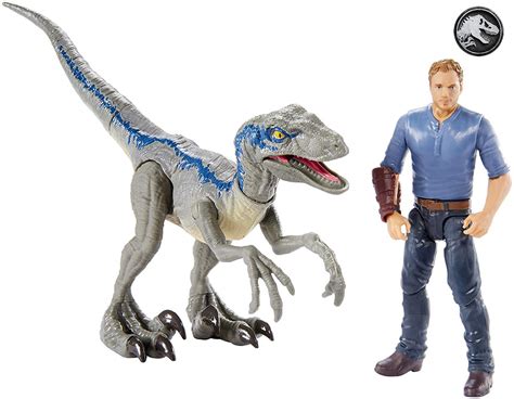 Jurassic World Story Pack Velociraptor "Blue" & Owen - Walmart.com - Walmart.com