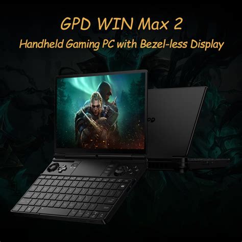 Jual GPD WinMax 2 Win Max 2 Handheld Gaming PC Ryzen 7 6800U - 16GB 1TB ...