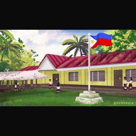 ArtStation - Philippine Elementary School - Original Backgrounds