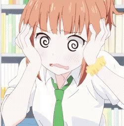 Anime Confused GIF - Anime Confused Blush - Discover & Share GIFs