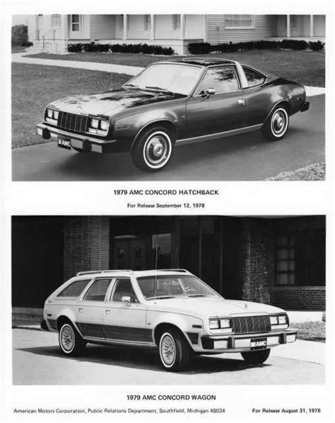 1979 AMC Concord Hatchback and Wagon Press Photo 0022