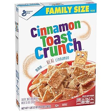 Cinnamon Toast Crunch Ingredients Label - Pensandpieces