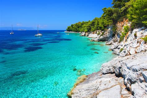 Skopelos - How to ride your scooter on the wrong side of the road...