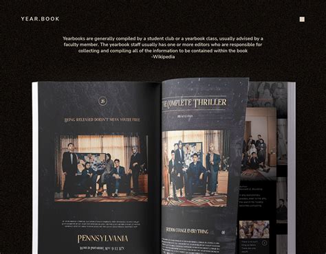 Netflix Theme High School Yearbook Layout :: Behance