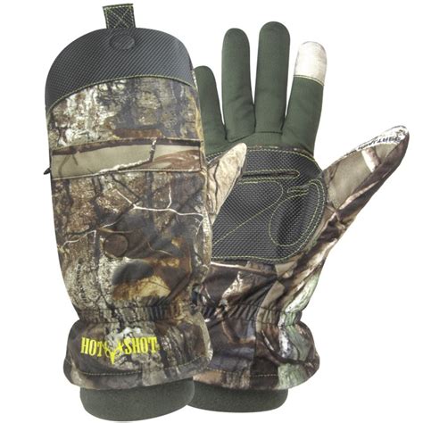 Men's "Predator" Hunting Gloves - Realtree All Purpose - Tanga