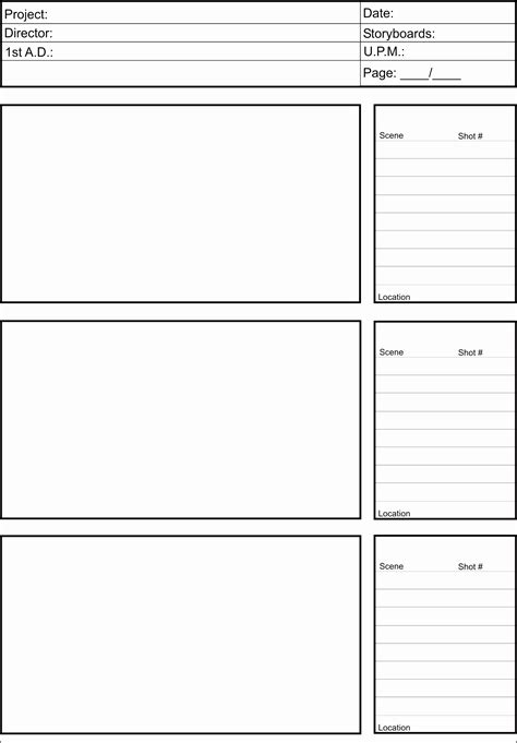 8 Printable Storyboard - SampleTemplatess - SampleTemplatess