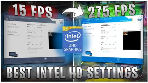 INTEL HD GRAPHICS: SETTINGS for GAMING & PERFORMANCE in 2023! - YouTube